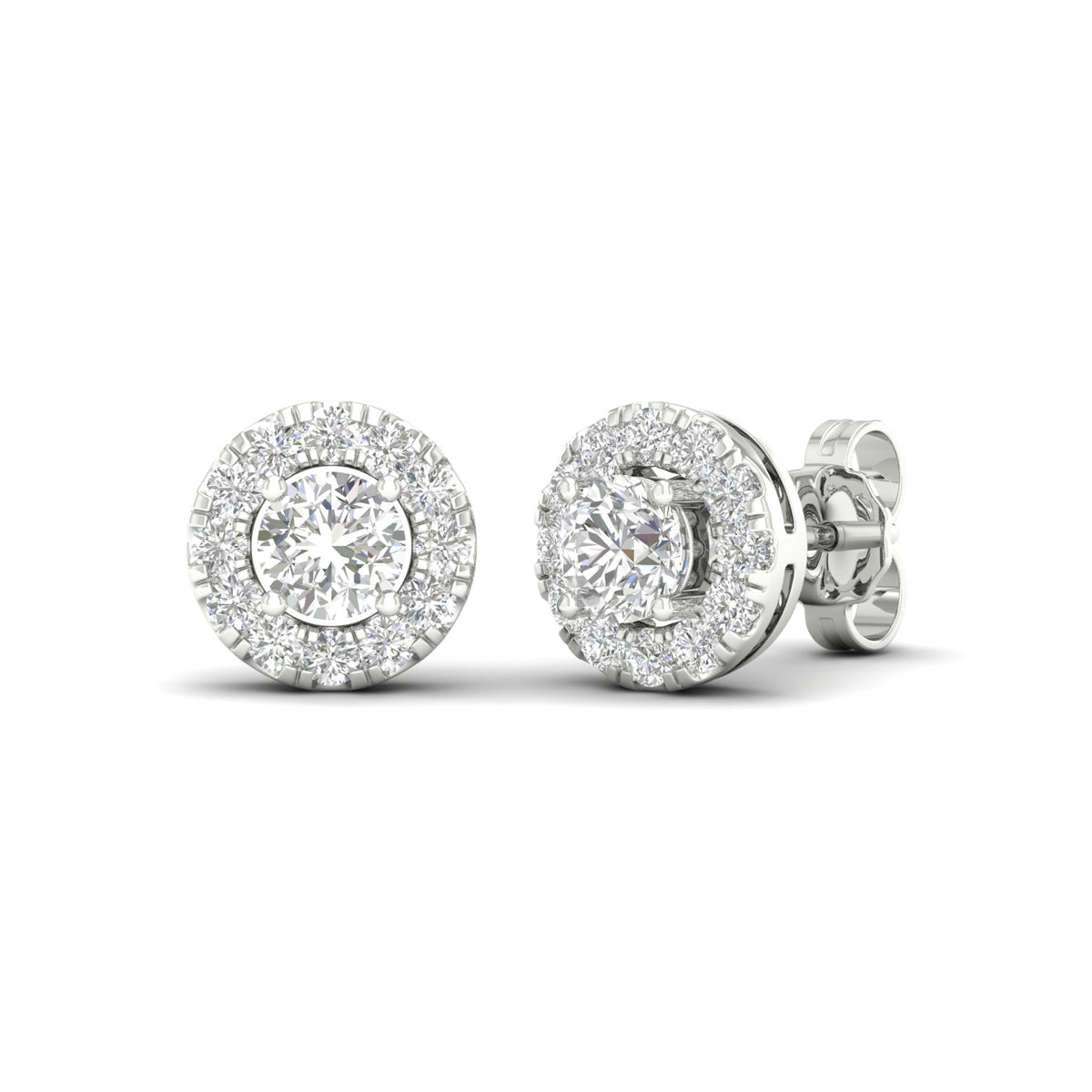 14K 1.00CT Lab Diamond Earring 68393