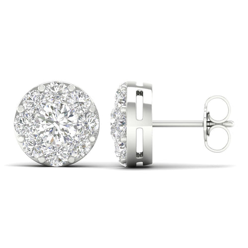 14K 2.28CT Lab Diamond Earring 68395
