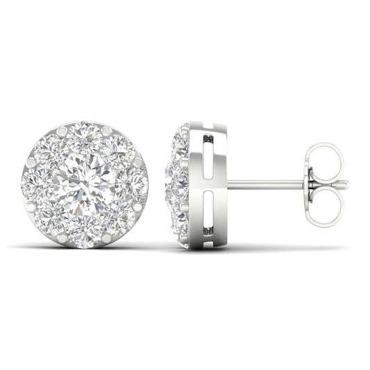 14K 2.28CT Lab Diamond Earring 68395