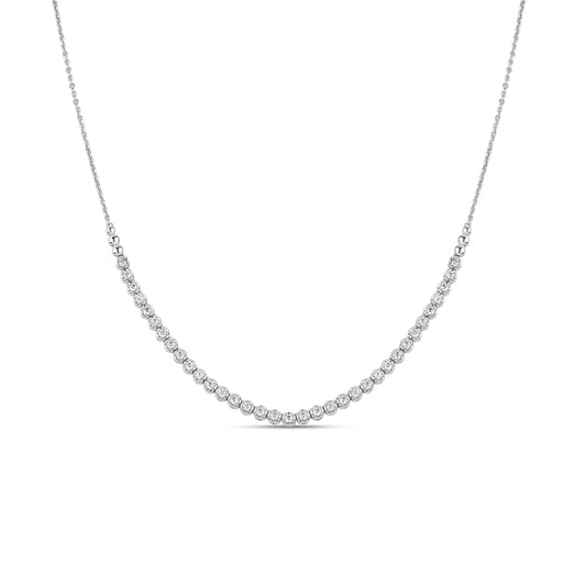 14K 1.00CT Certified Lab Grown Diamond Necklace 68410