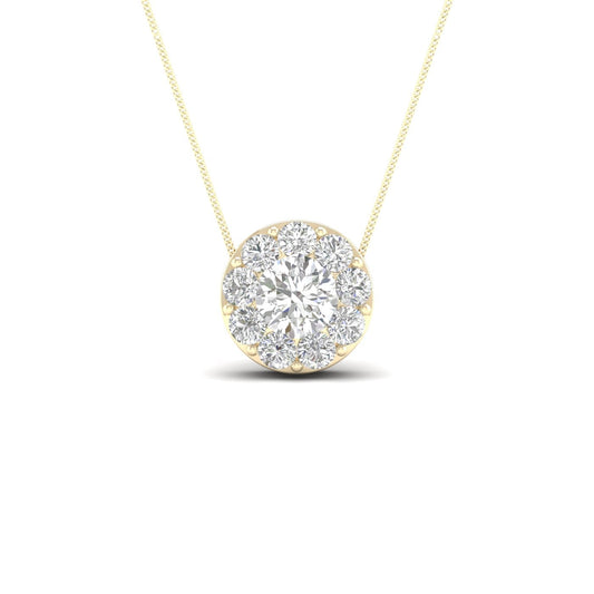 14K 2.00CT Lab Diamond Pendant 68420