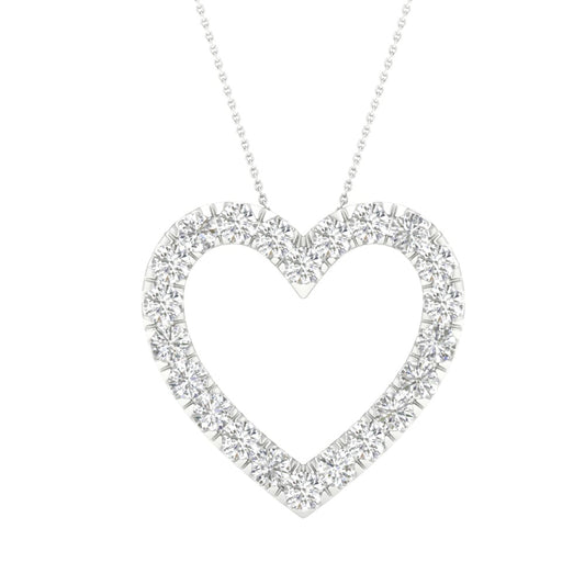 14k 1.00CT Certified Lab Grown Diamond Pendant 68432