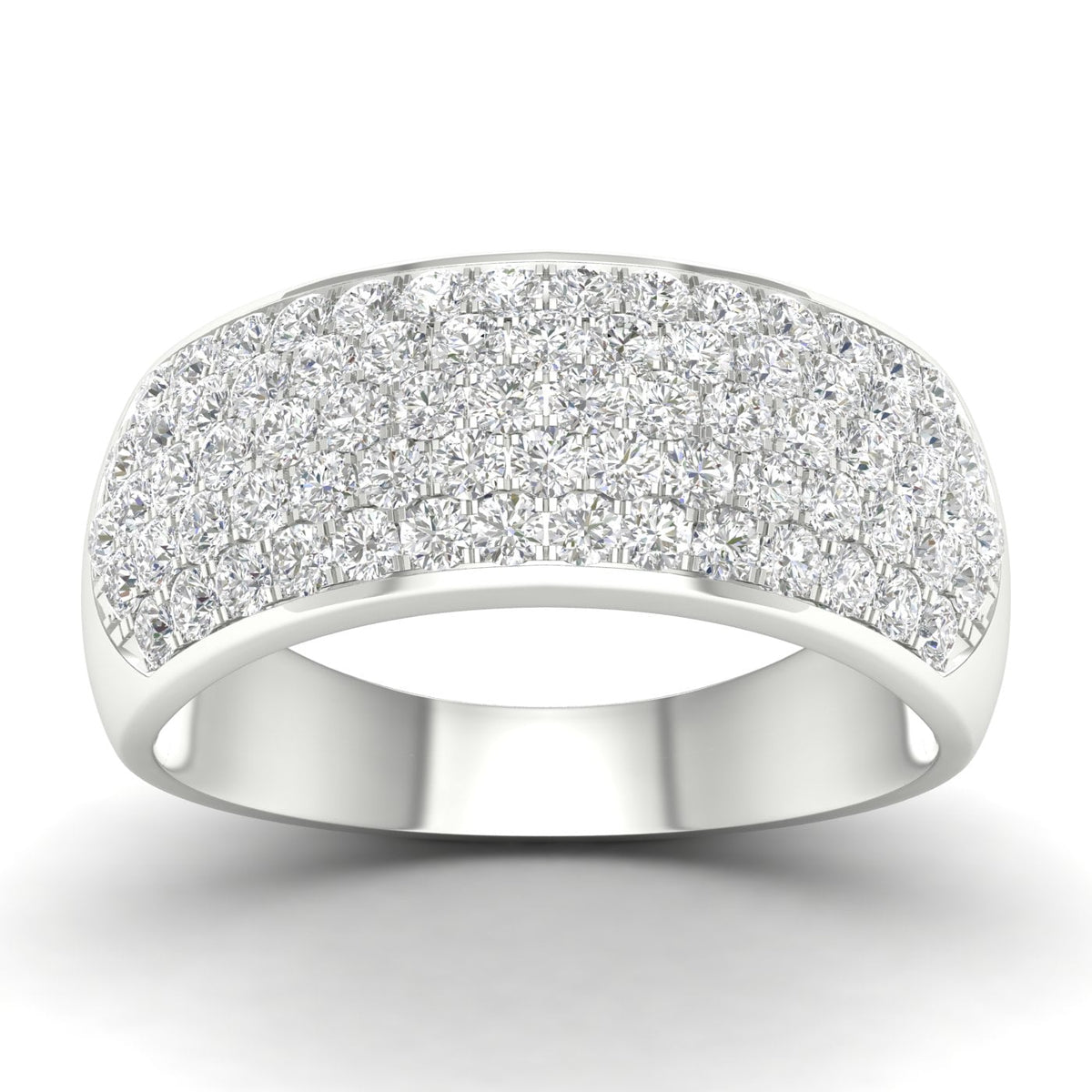 14K 1.00CT Lab Diamond Band 68436