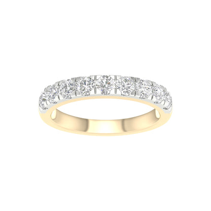14K 1.00CT Certified Lab Grown Diamond Band 68439