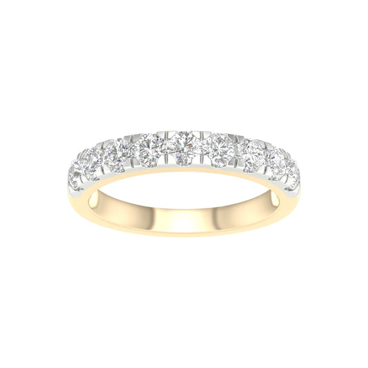 14K 1.00CT Certified Lab Grown Diamond Band 68439