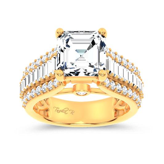 14K 4.00CT Certified Lab Grown Engagement Ring 68495