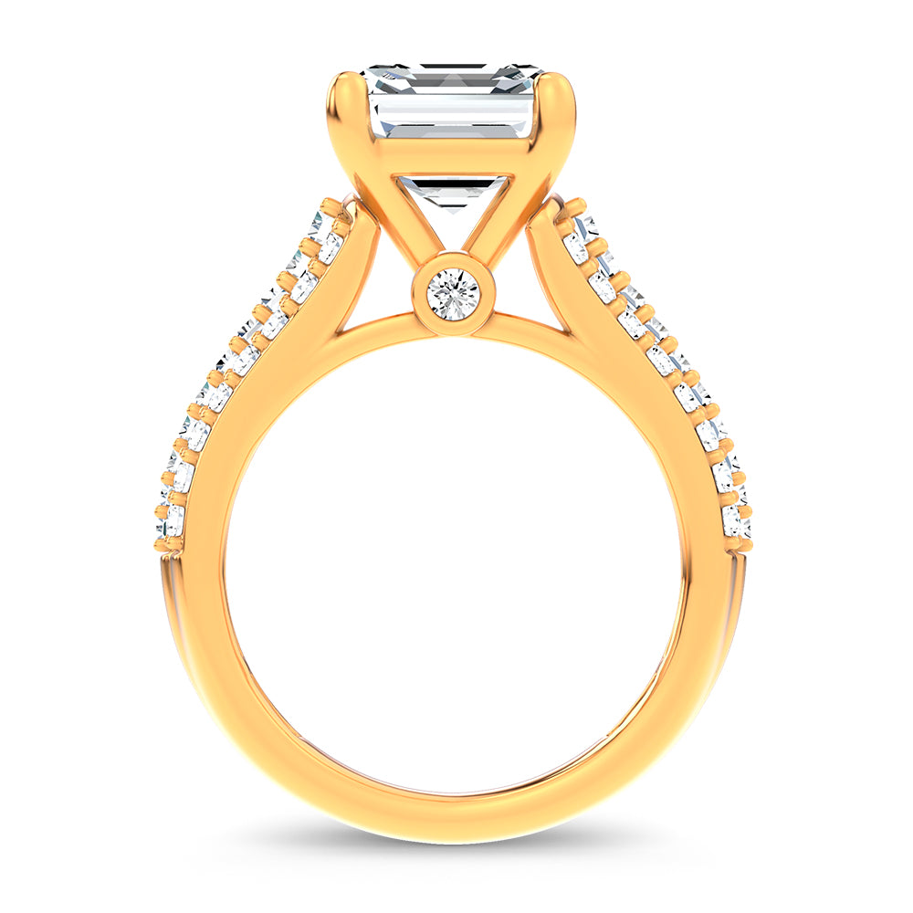 14K 4.00CT Certified Lab Grown Engagement Ring 68495