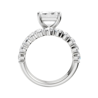 14K 6.00CT Certified Lab Grown Diamond Bridal Set 68771