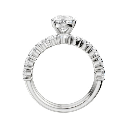 14K 4.00CT Diamond Bridal Set 68772