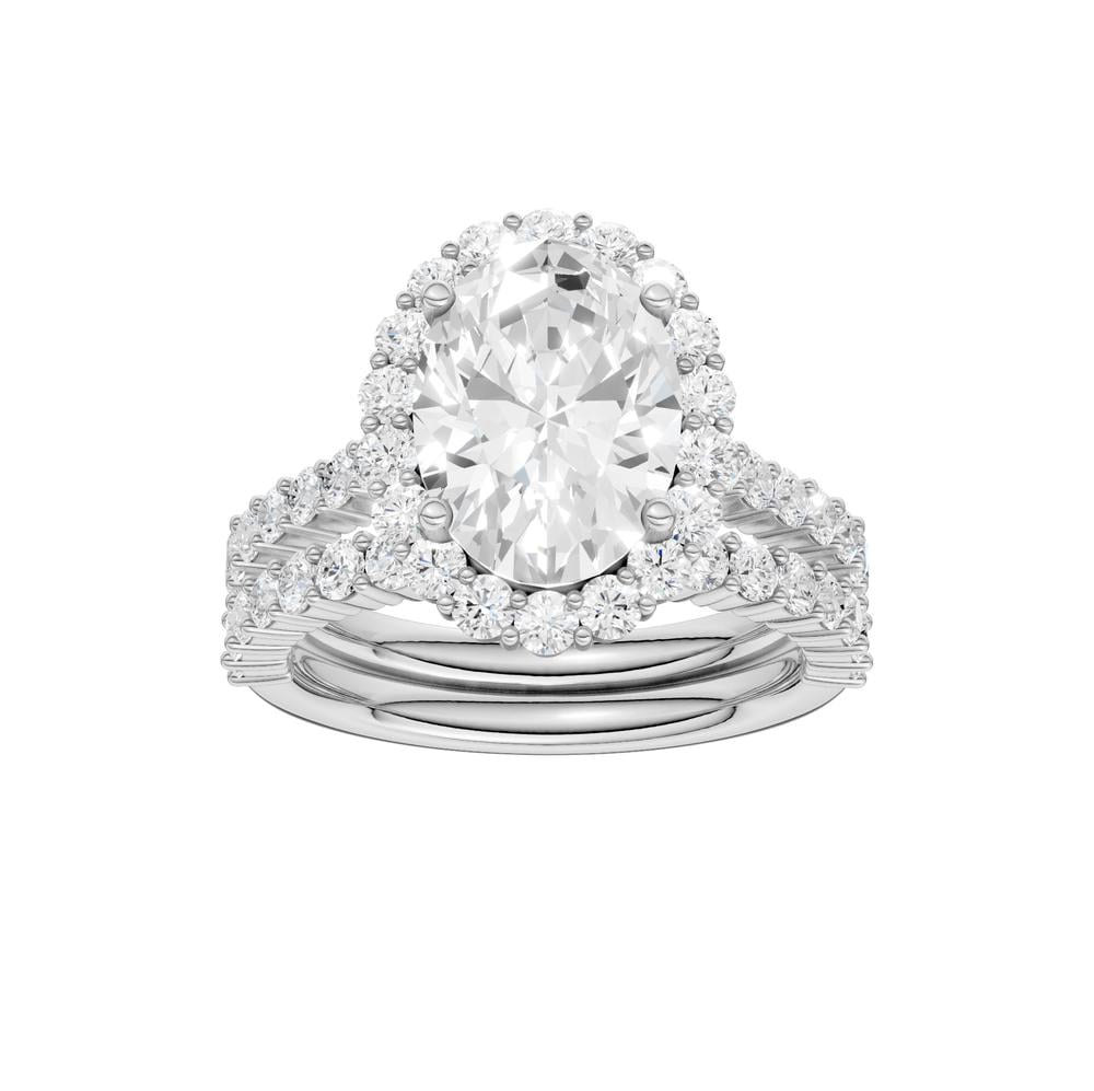 14K 4.00CT DIAMOND BRIDAL SET 68802
