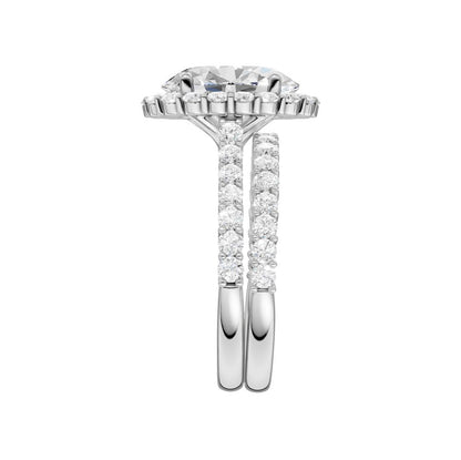 14K 4.00CT DIAMOND BRIDAL SET 68802