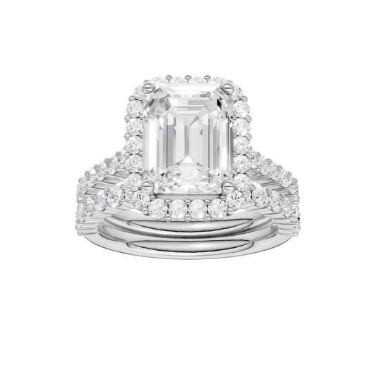 14K 4.00CT DIAMOND BRIDAL SET 68804