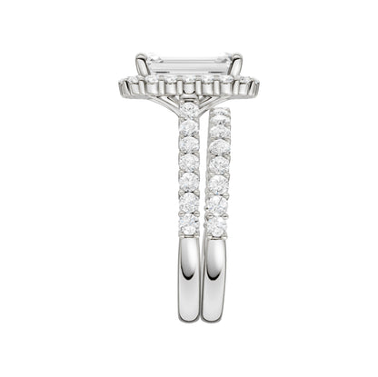 14K 4.00CT DIAMOND BRIDAL SET 68804