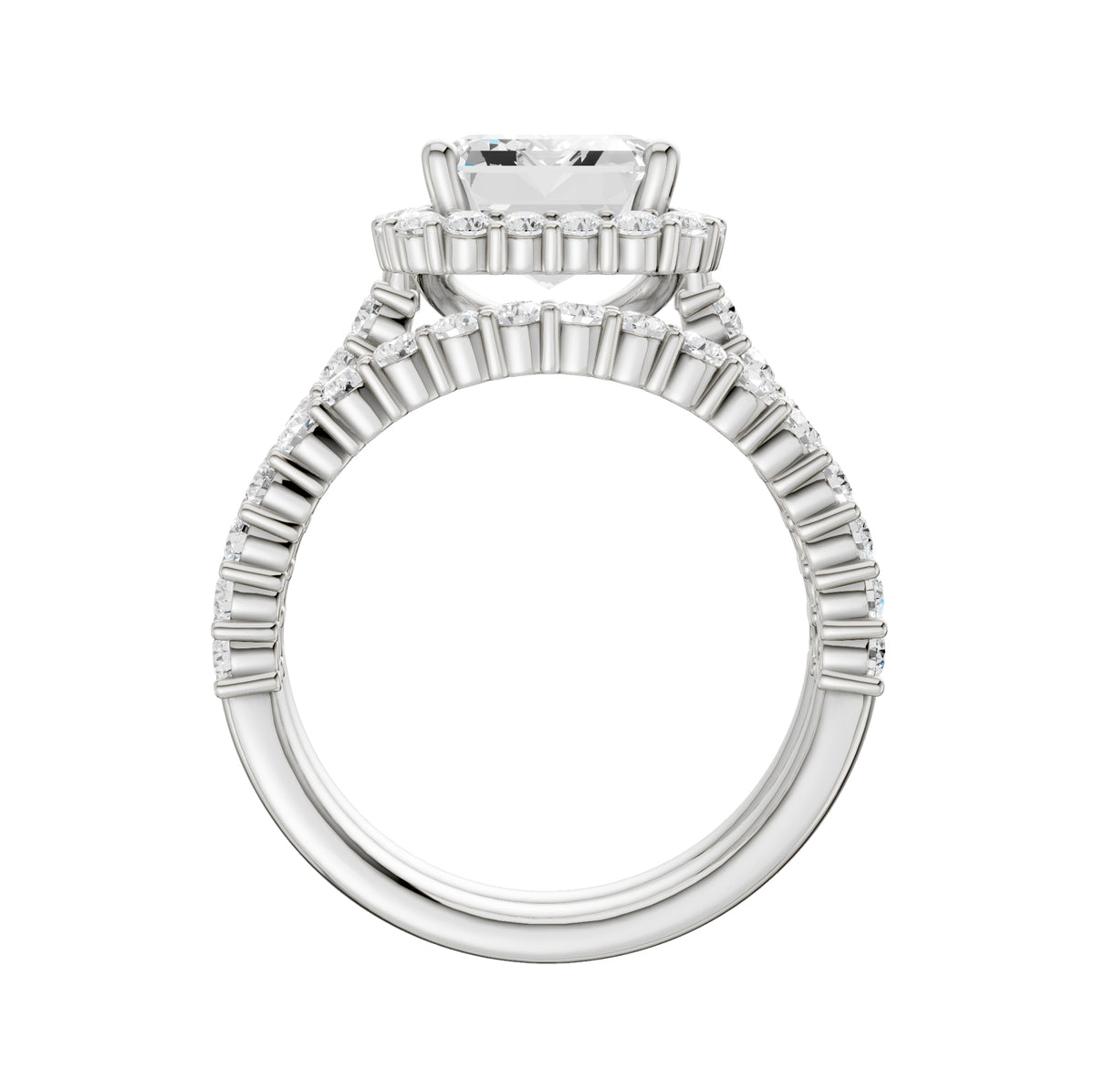 14K 4.00CT DIAMOND BRIDAL SET 68804