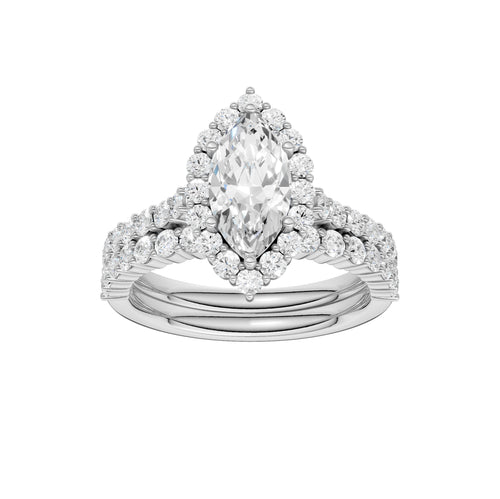 14K 2.00CT DIAMOND BRIDAL SET 68805