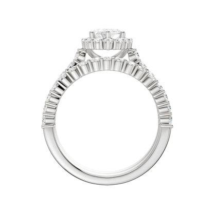 14K 2.00CT DIAMOND BRIDAL SET 68805