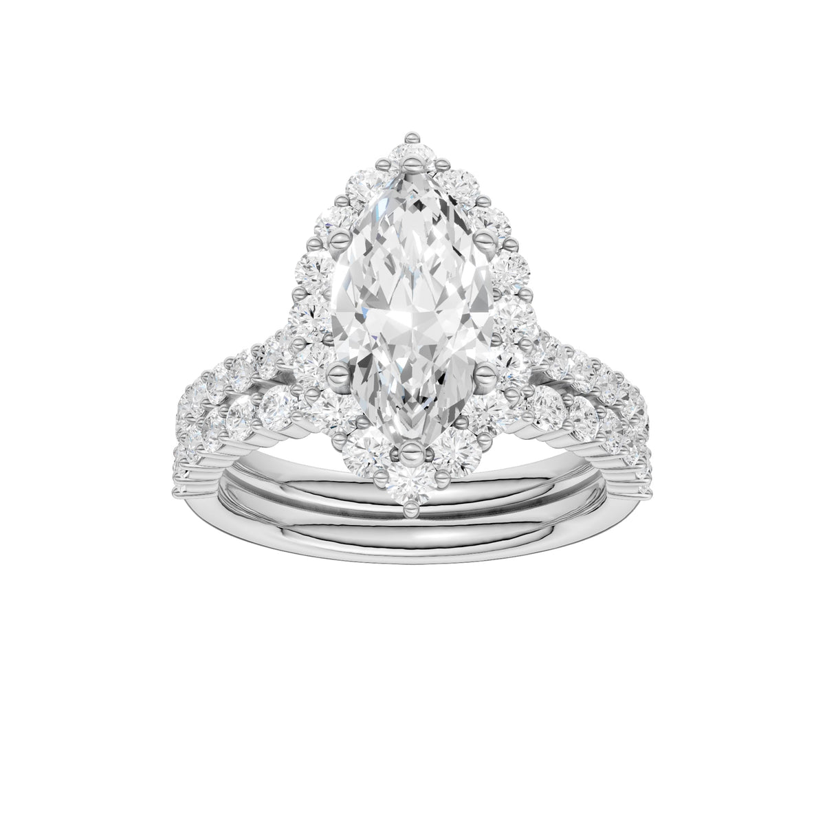 14K 3.00CT DIAMOND BRIDAL SET 68806
