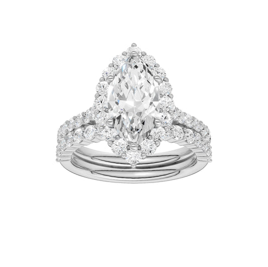 14K 3.00CT DIAMOND BRIDAL SET 68806