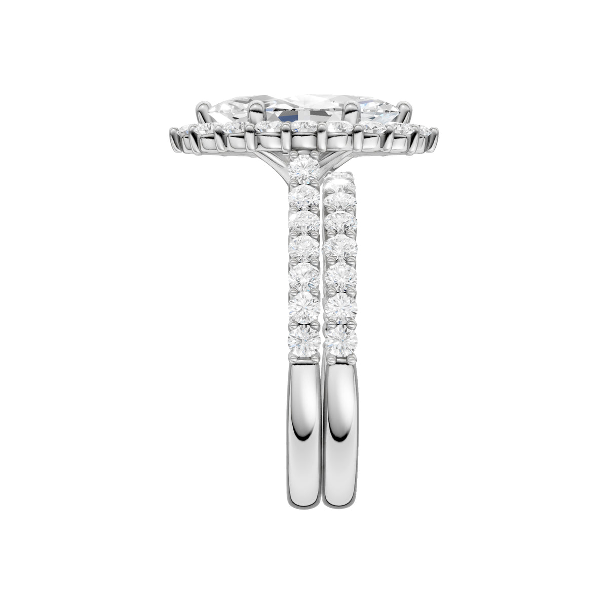 14K 3.00CT DIAMOND BRIDAL SET 68806