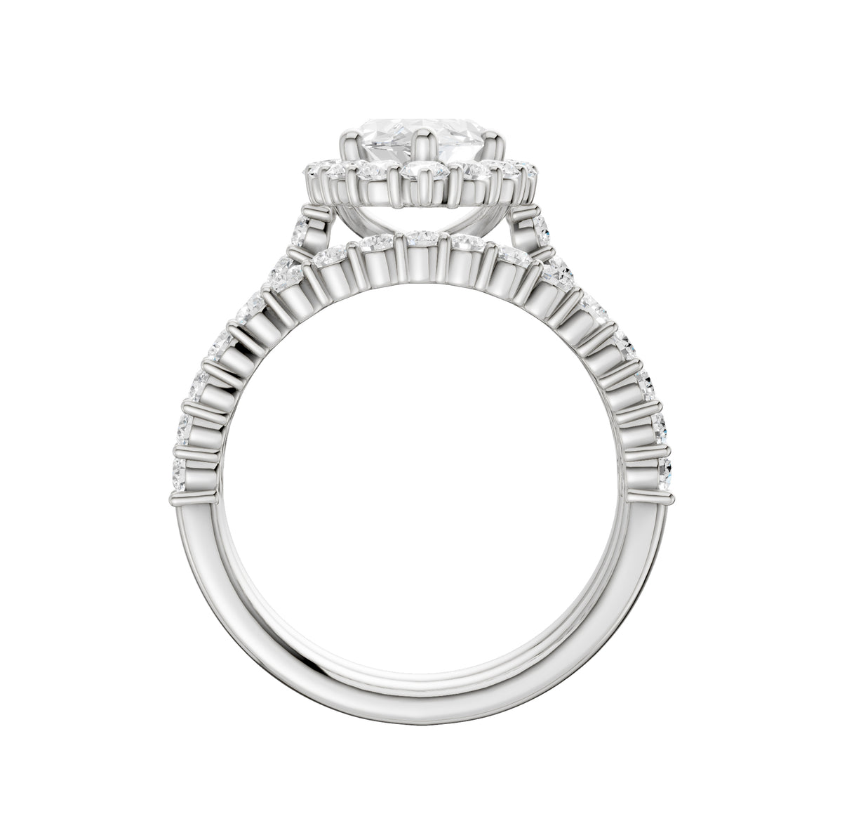 14K 3.00CT DIAMOND BRIDAL SET 68806