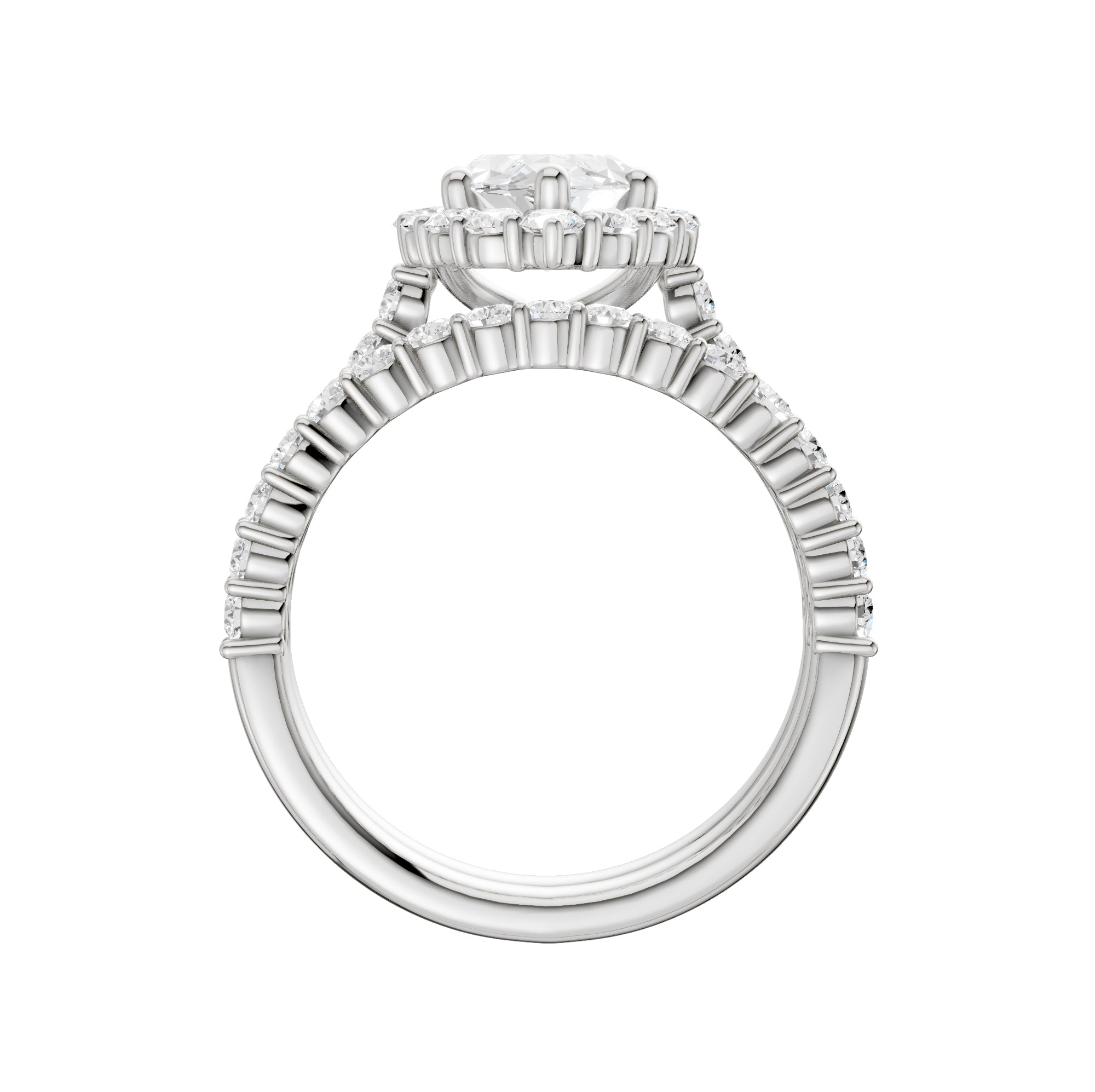14K 3.00CT DIAMOND BRIDAL SET 68806