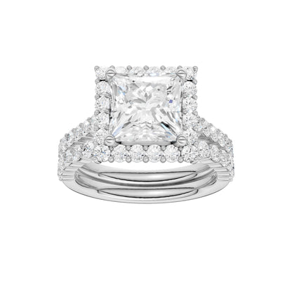 14K 4.00CT DIAMOND BRIDAL SET 68808
