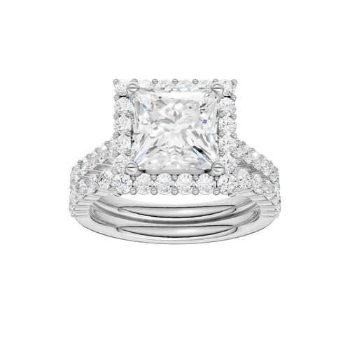 14K 4.00CT DIAMOND BRIDAL SET 68808
