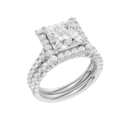 14K 4.00CT DIAMOND BRIDAL SET 68808