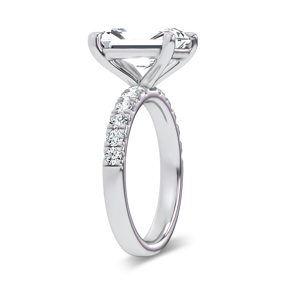 14K 4.50CT Certified Lab Grown Engagement Ring 68874