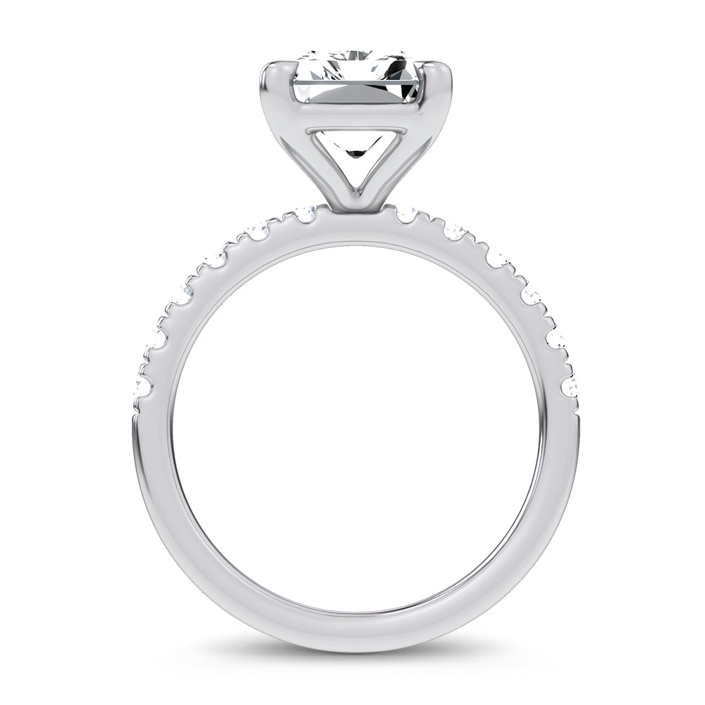 14K 4.50CT Certified Lab Grown Engagement Ring 68874