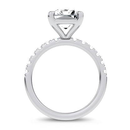 14K 4.50CT Certified Lab Grown Engagement Ring 68874