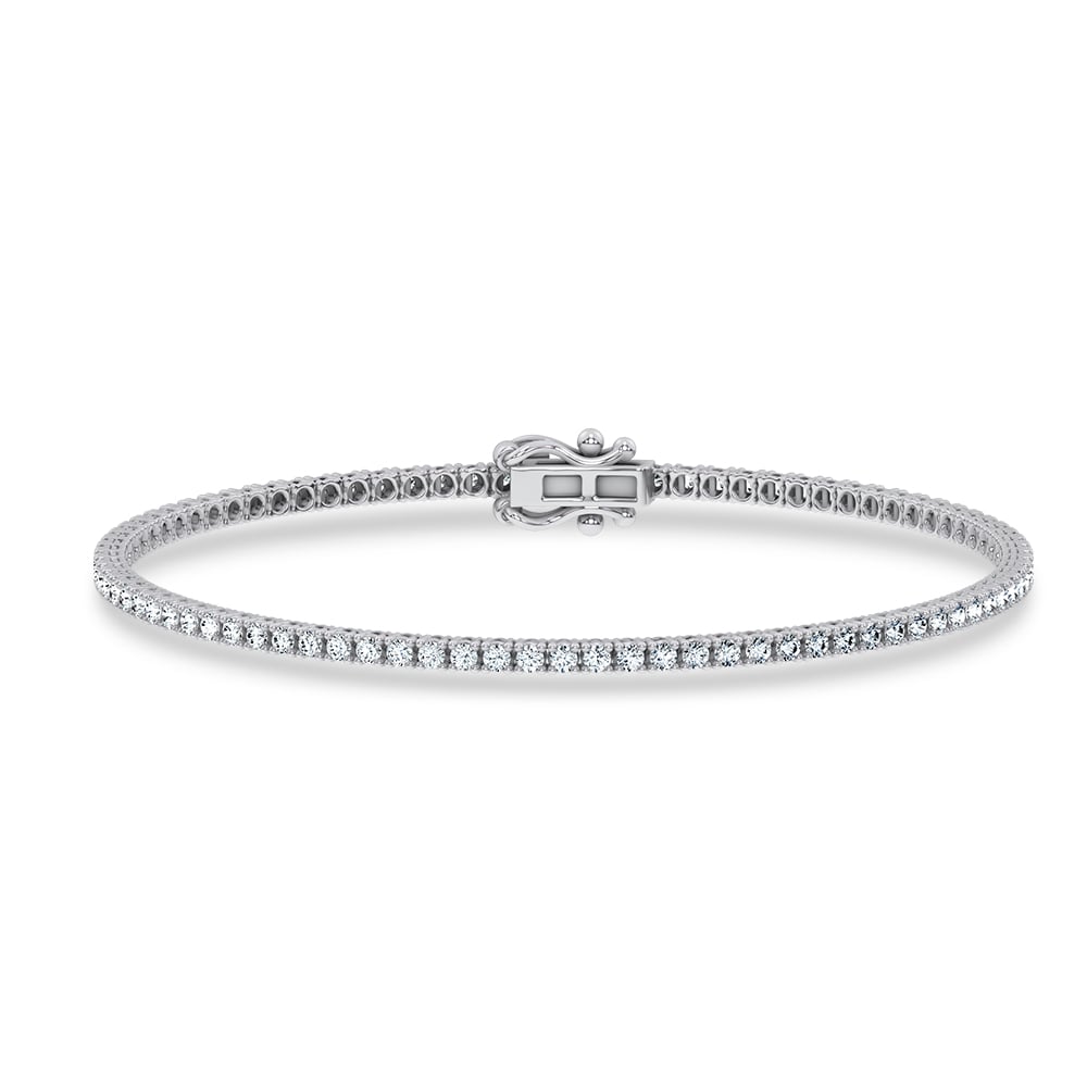 14K 1.00 CT Diamond Bracelet 2689695
