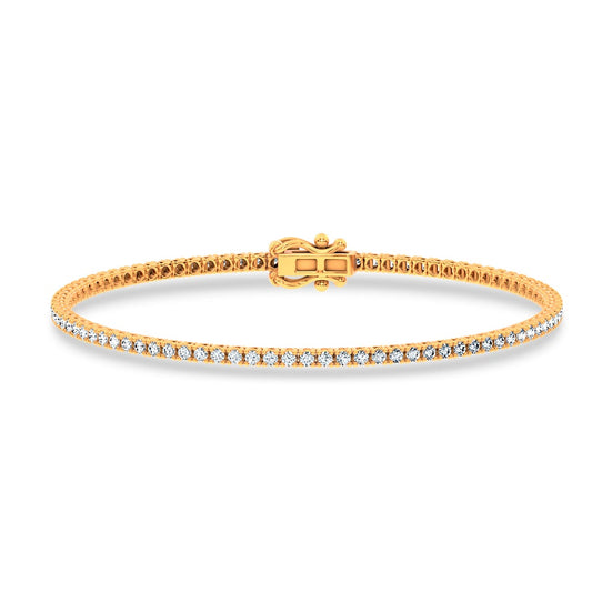 14K 1.00CT Certified Lab Grown  DIAMOND BRACELET 68970