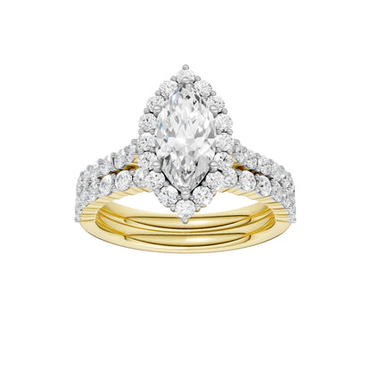 14K 2.00CT DIAMOND BRIDAL SET 68985