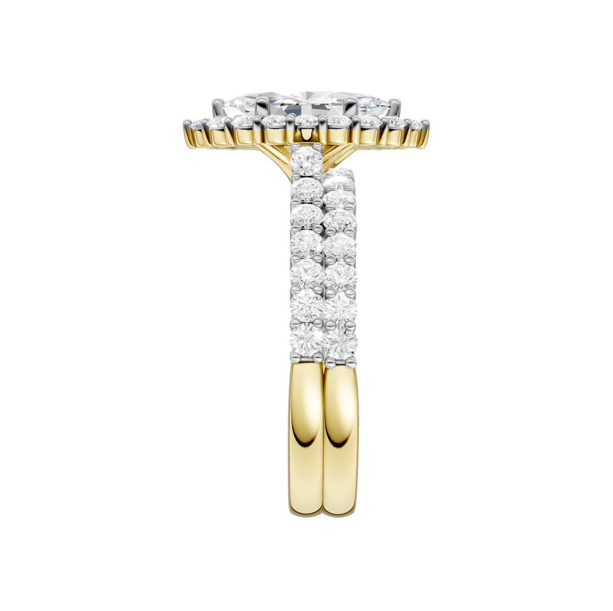 14K 2.00CT DIAMOND BRIDAL SET 68985