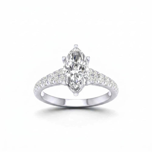 14K 2.52 CT Lab Grown Diamond Ring 69002