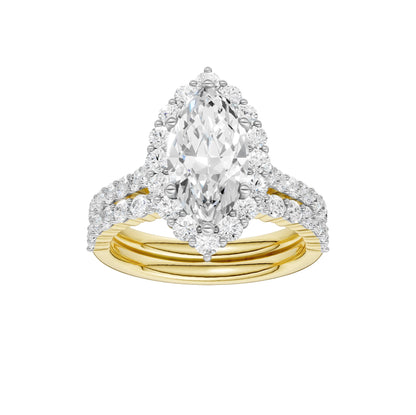 14K 3.00CT DIAMOND BRIDAL SET 69067