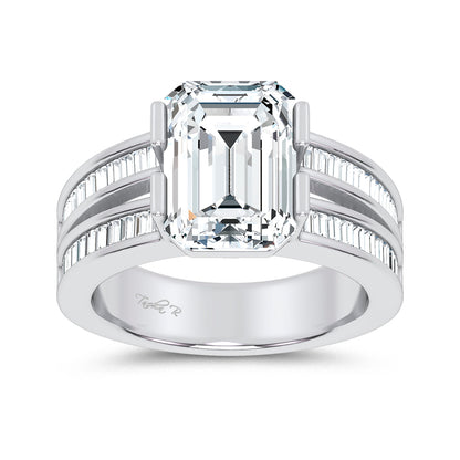 14K 5.46CT Diamond Engagement Ring 69108