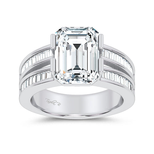 14K 5.46CT Diamond Engagement Ring 69108