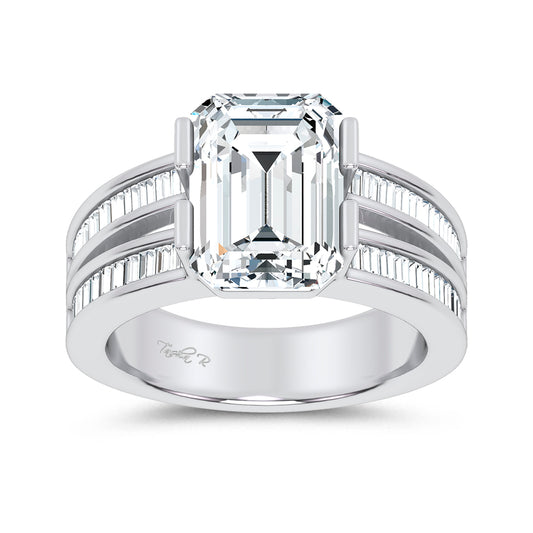 14K 5.46CT Diamond Engagement Ring 69108