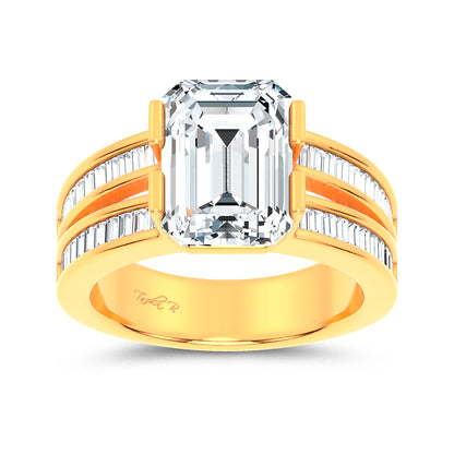 14K 5.46CT Diamond Engagement Ring 69109