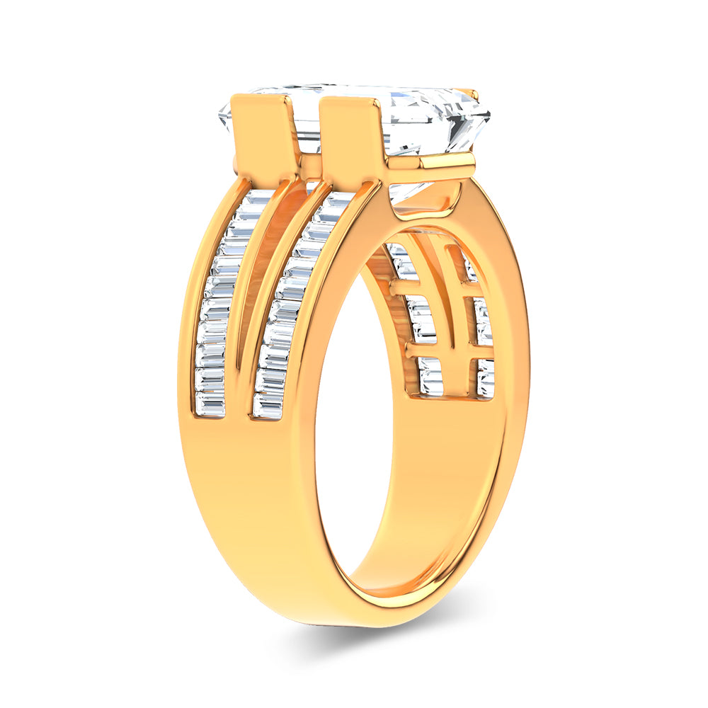 14K 5.46CT Diamond Engagement Ring 69109