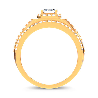 14K 2.00CT Certified Lab Grown Mens Ring 69127