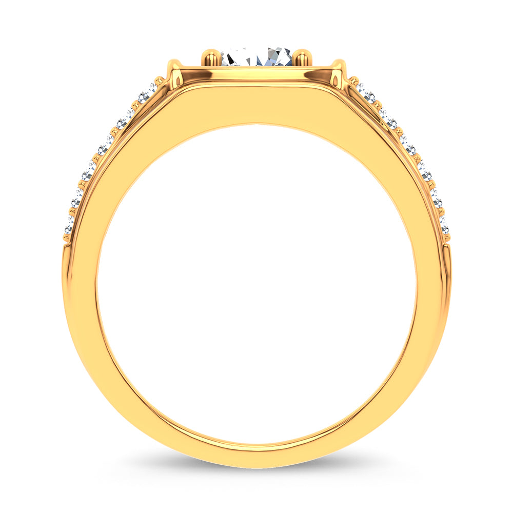 14K 2.00CT Certified Lab Grown Mens Ring 69129
