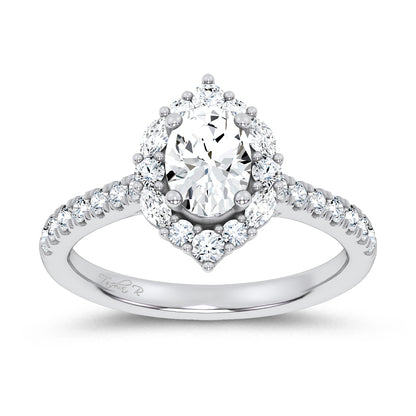 14K 1.40CT Certified Lab Grown DIAMOND RING 69138