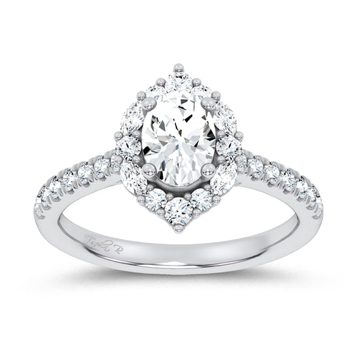 14K 1.40CT Certified Lab Grown DIAMOND RING 69138