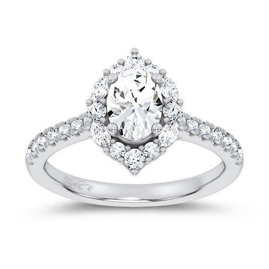 14K 1.40CT Certified Lab Grown DIAMOND RING 69138