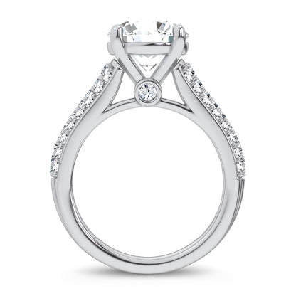 14K 3.75CT Certified Lab Grown Engagement Ring 69179