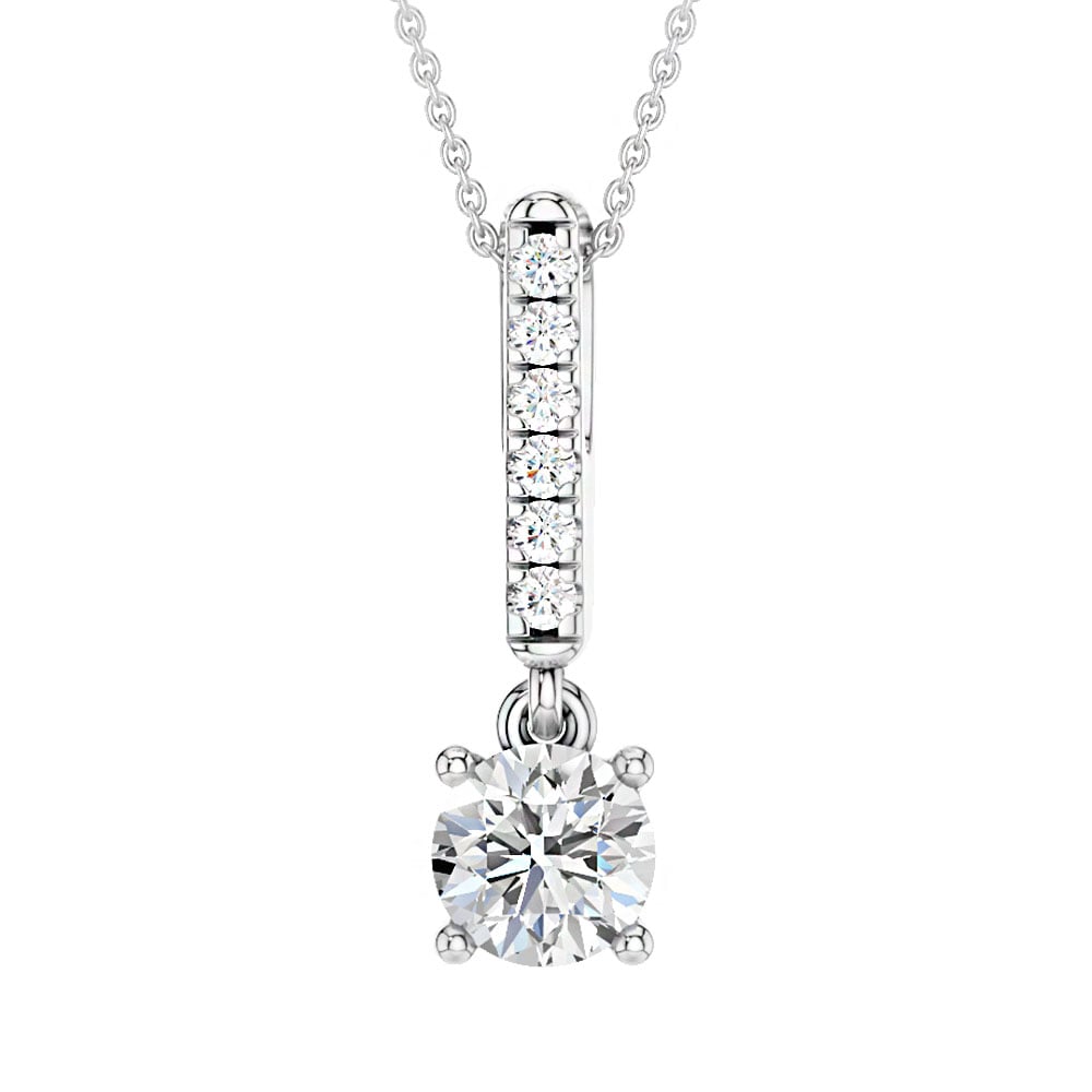 14K 1.05ct Certified Lab Grown Diamond Earrings 69187