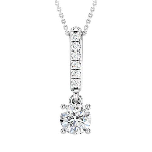 14K 1.05ct Certified Lab Grown Diamond Earrings 69187